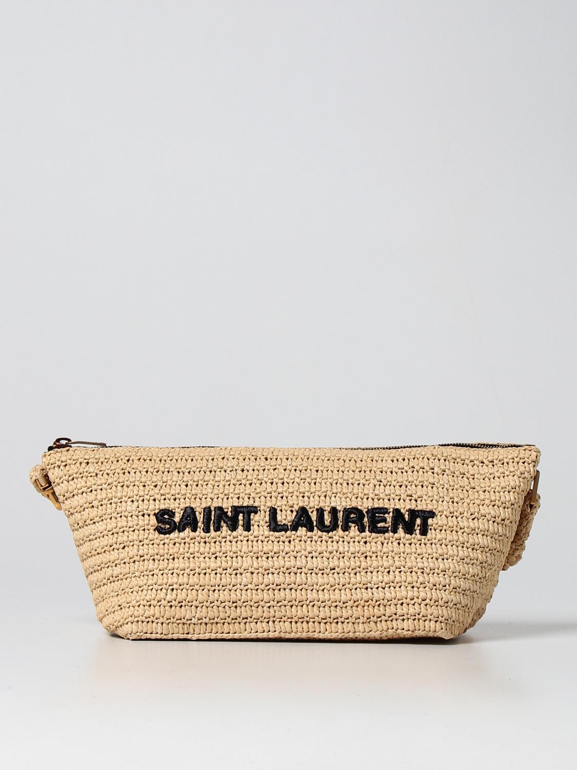 Yves Saint Laurent Raffia Shoulder Bag