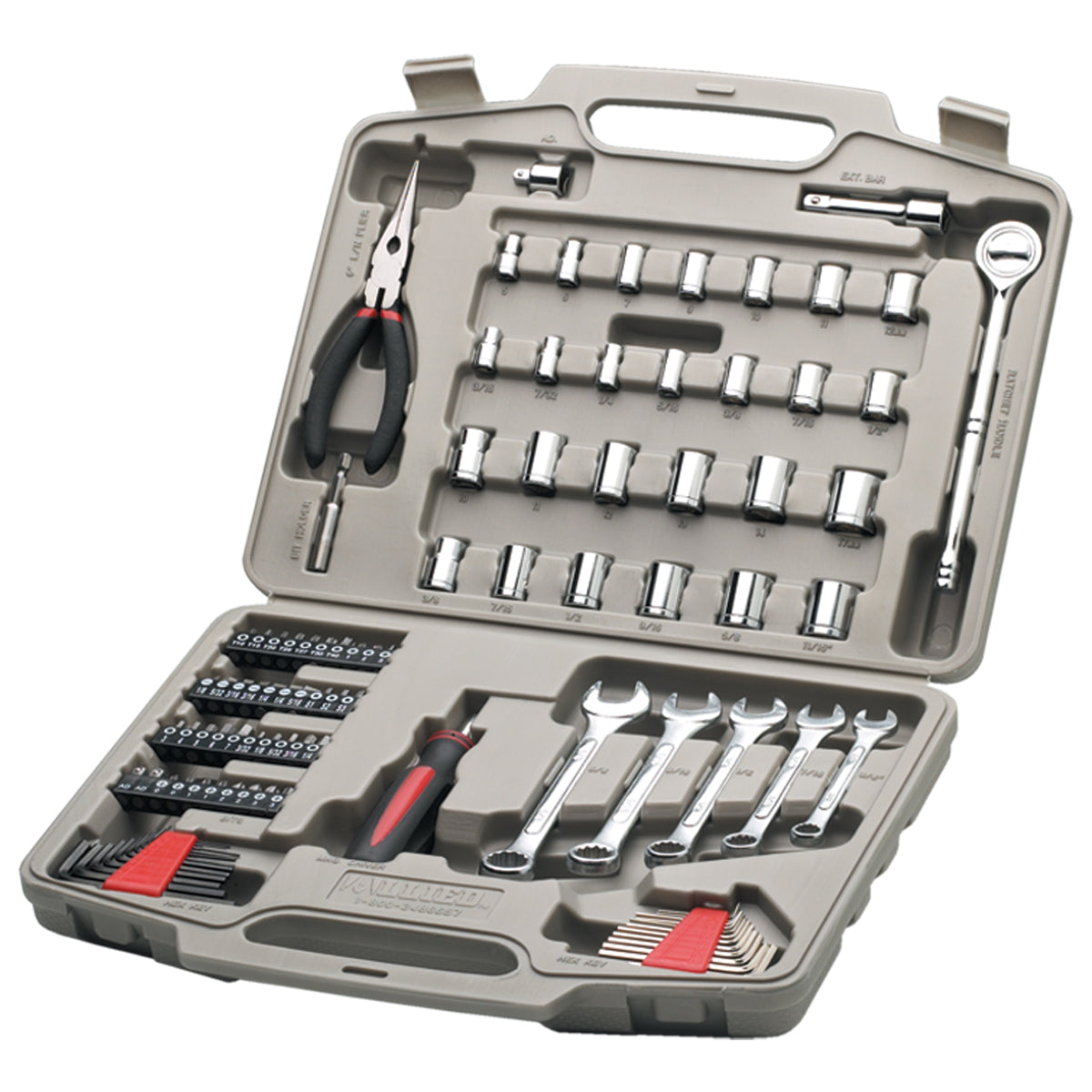 Allied 107-Piece Mechanic's Tool Set with Case