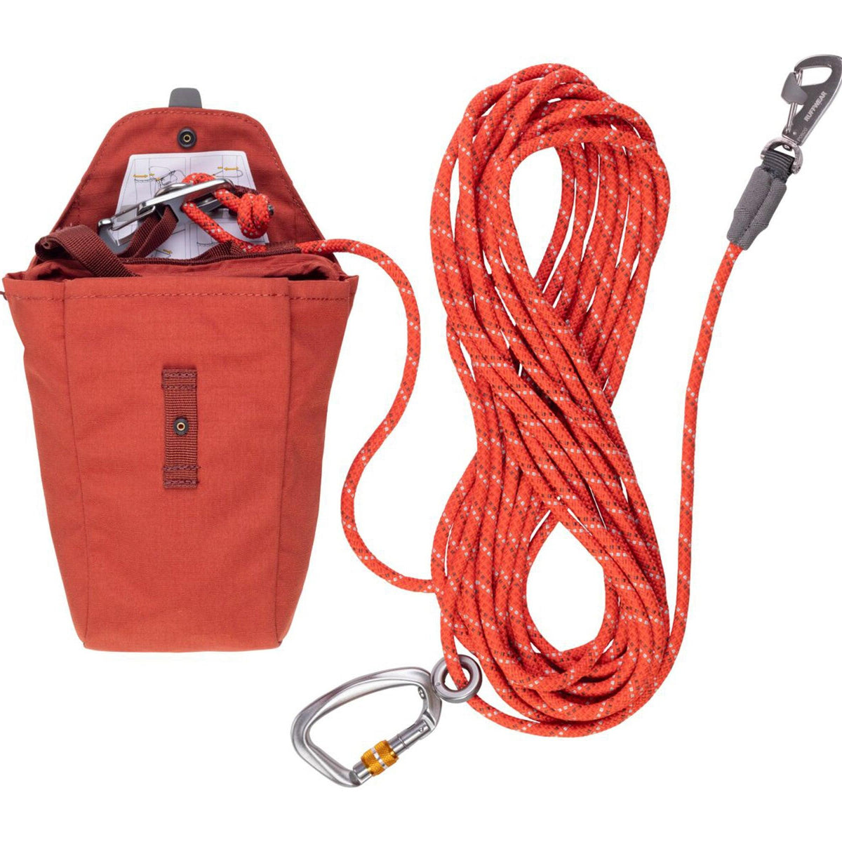 Ruffwear Knot-A-Hitch Campsite Dog Tether System Red Clay