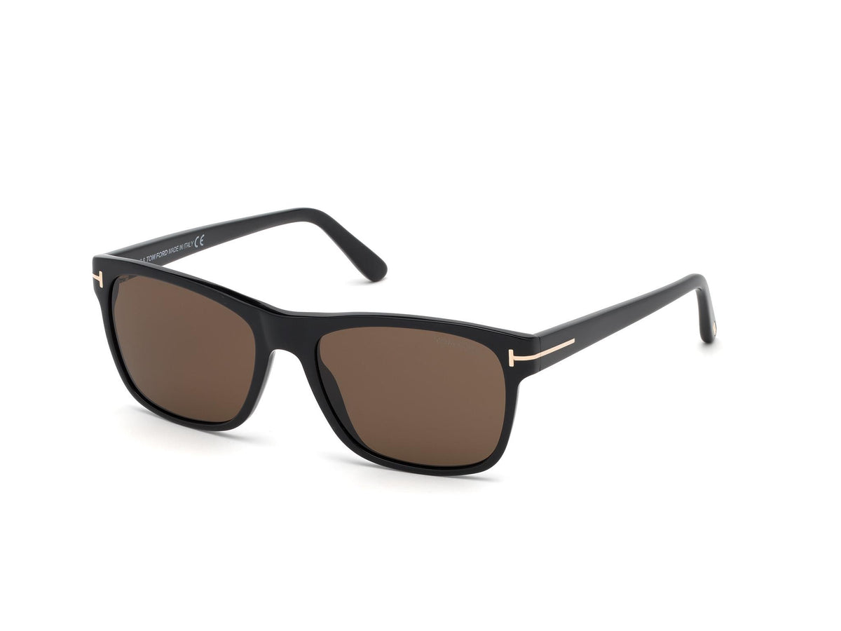 Tom Ford Giulio Rectangular Sunglasses Size 57 mm