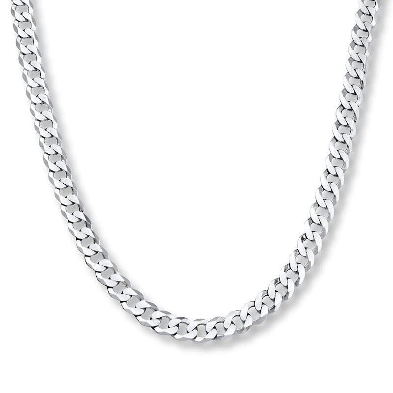 Completely Bella Men's Curb Link Chain Necklace