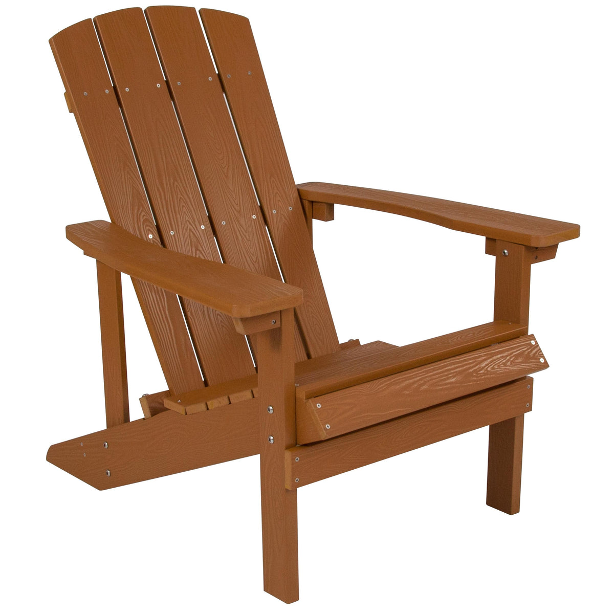 OSC Designs Charlestown Adirondack Chair: Teak