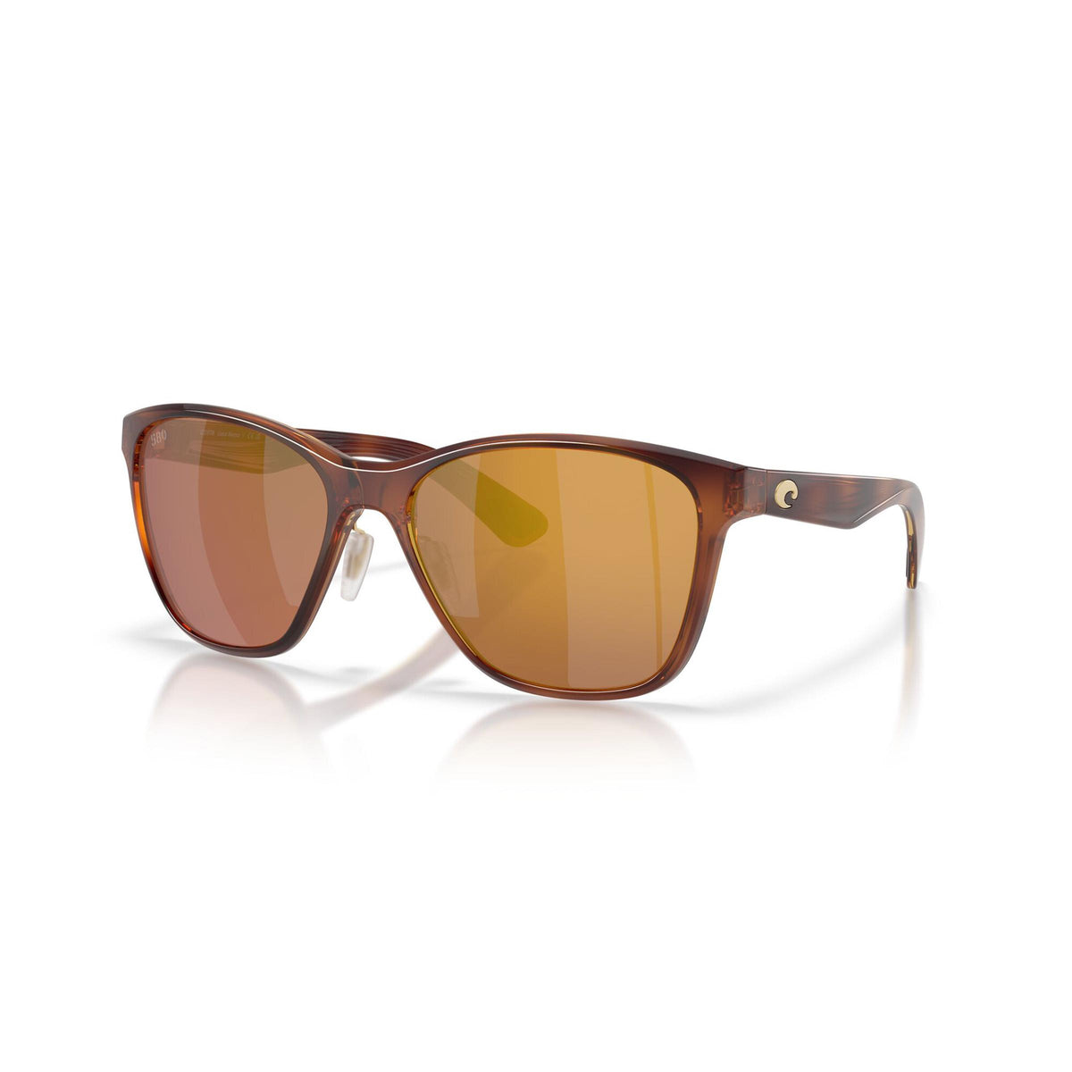 Costa Del Mar Luna Nueva Sunglasses - (Frame) Tortoise; (Lens) Gold Mirror, 580P