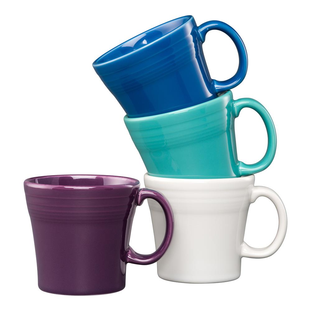 Fiesta 4PC Tapered Mug Set- Coastal Colors Size 15 oz