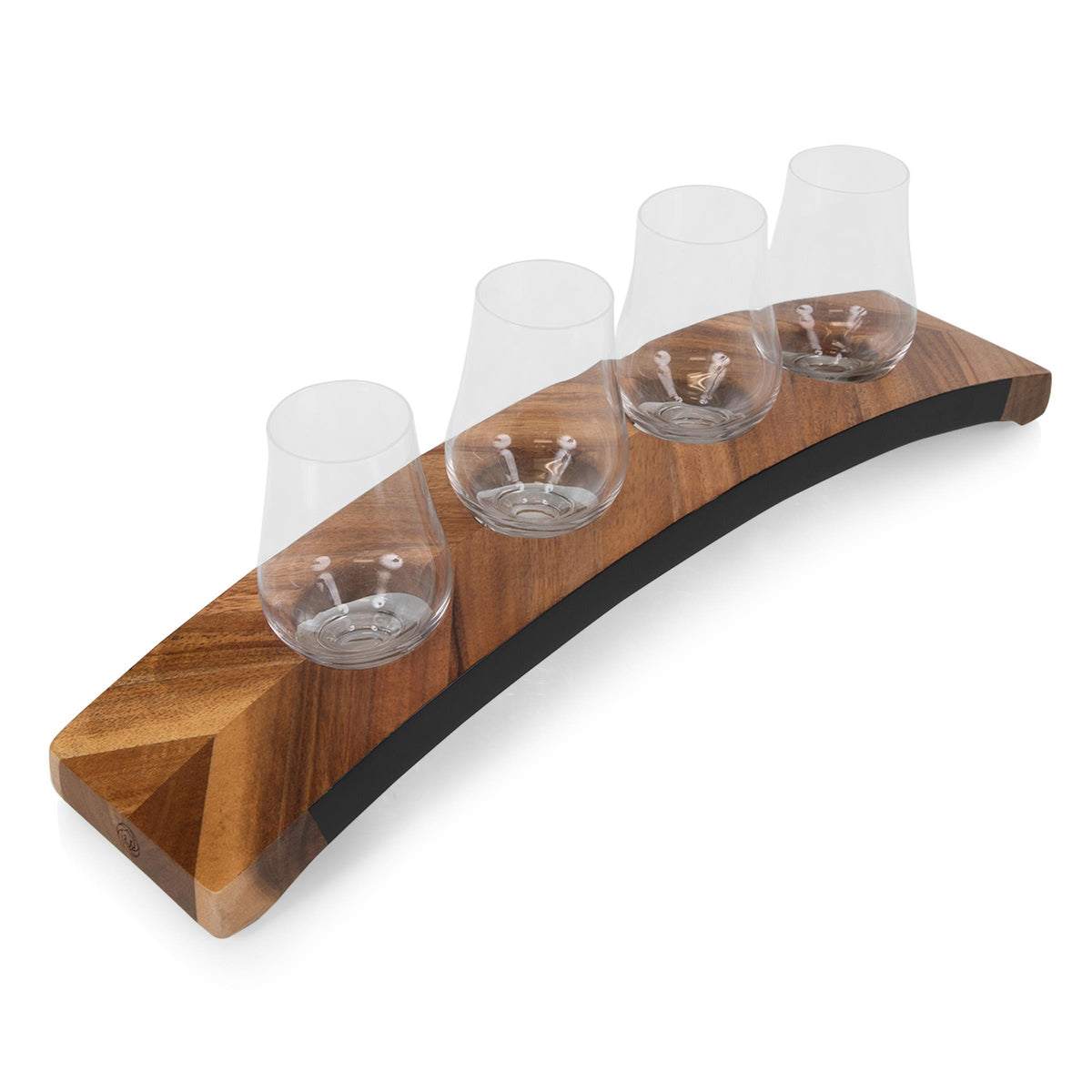 Picnic Time Lowlands Whiskey Tasting Set - Acacia Wood