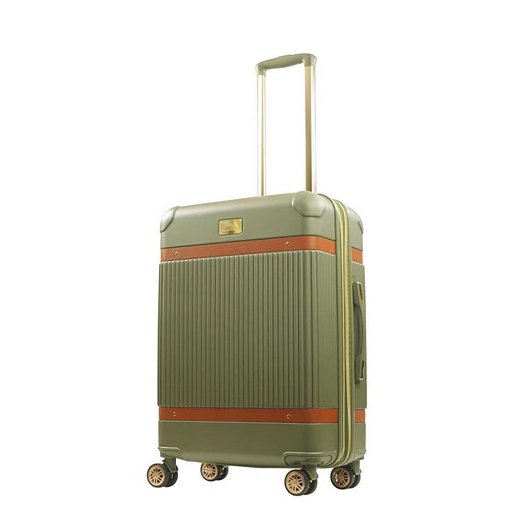 Tommy Bahama Luggage Hardside Spinner with Stripes Size 26.5"