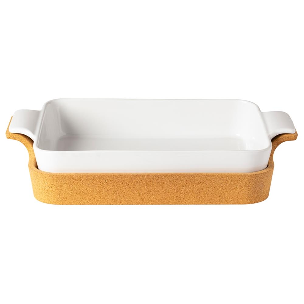 Casa Fina Ensemble Gift Baker w/ cork tray Size 16''x10.25''x3.5''