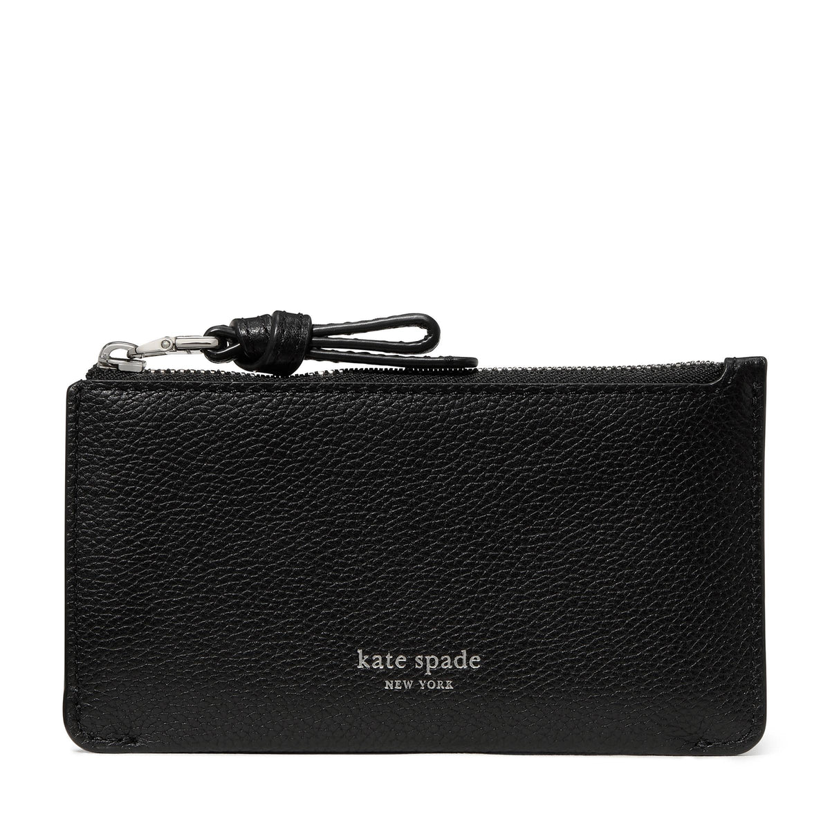 kate spade new york Loop Zip Card Case - Black