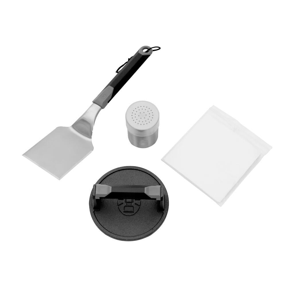 Coleman Cookout 4-Piece Cast Iron Smash Burger Set