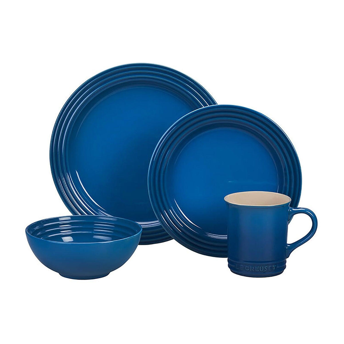 Le Creuset 16pc Vancouver Dinnerware Set Marseille