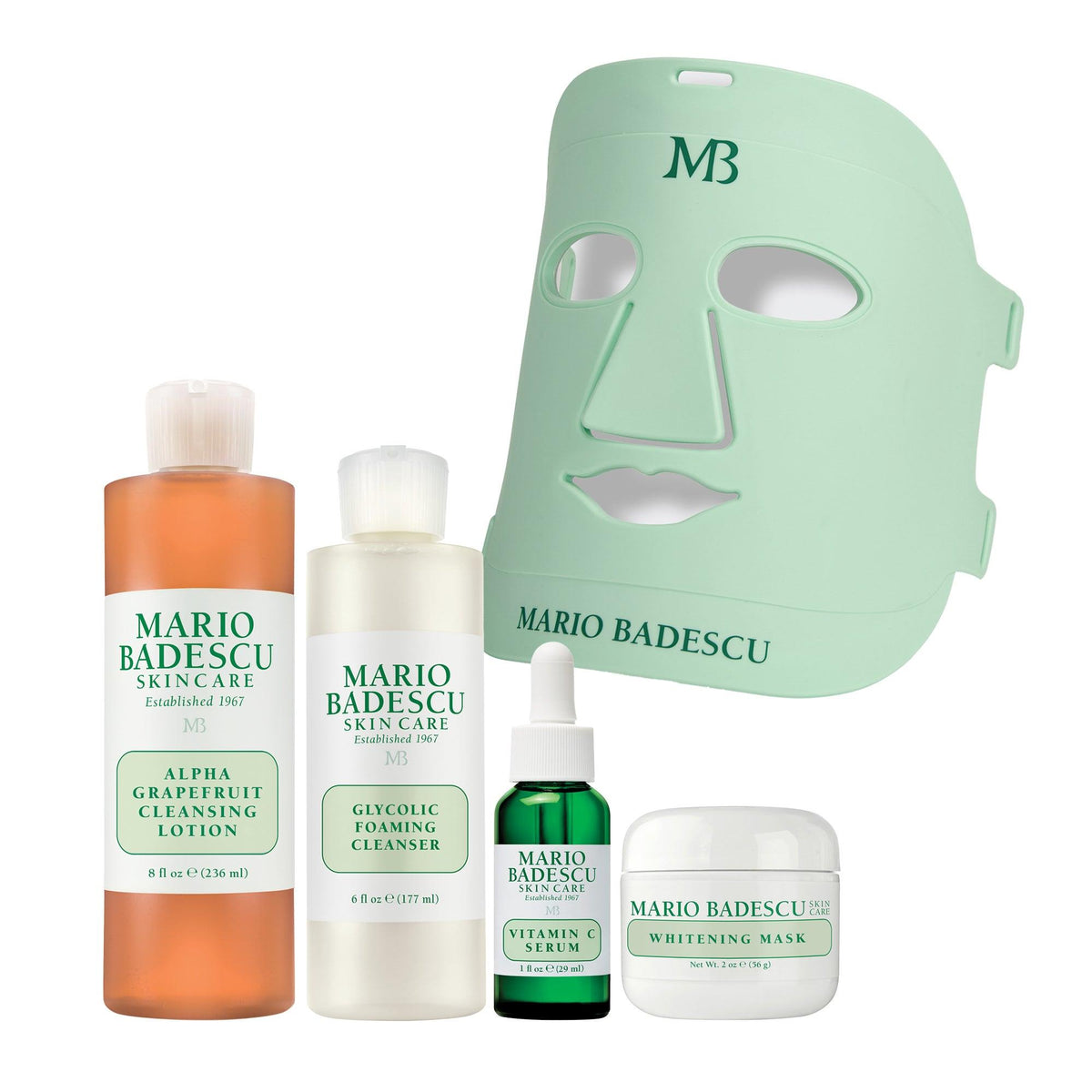 Mario Badescu LED Therapy Mask & Skin Brightenng Kit