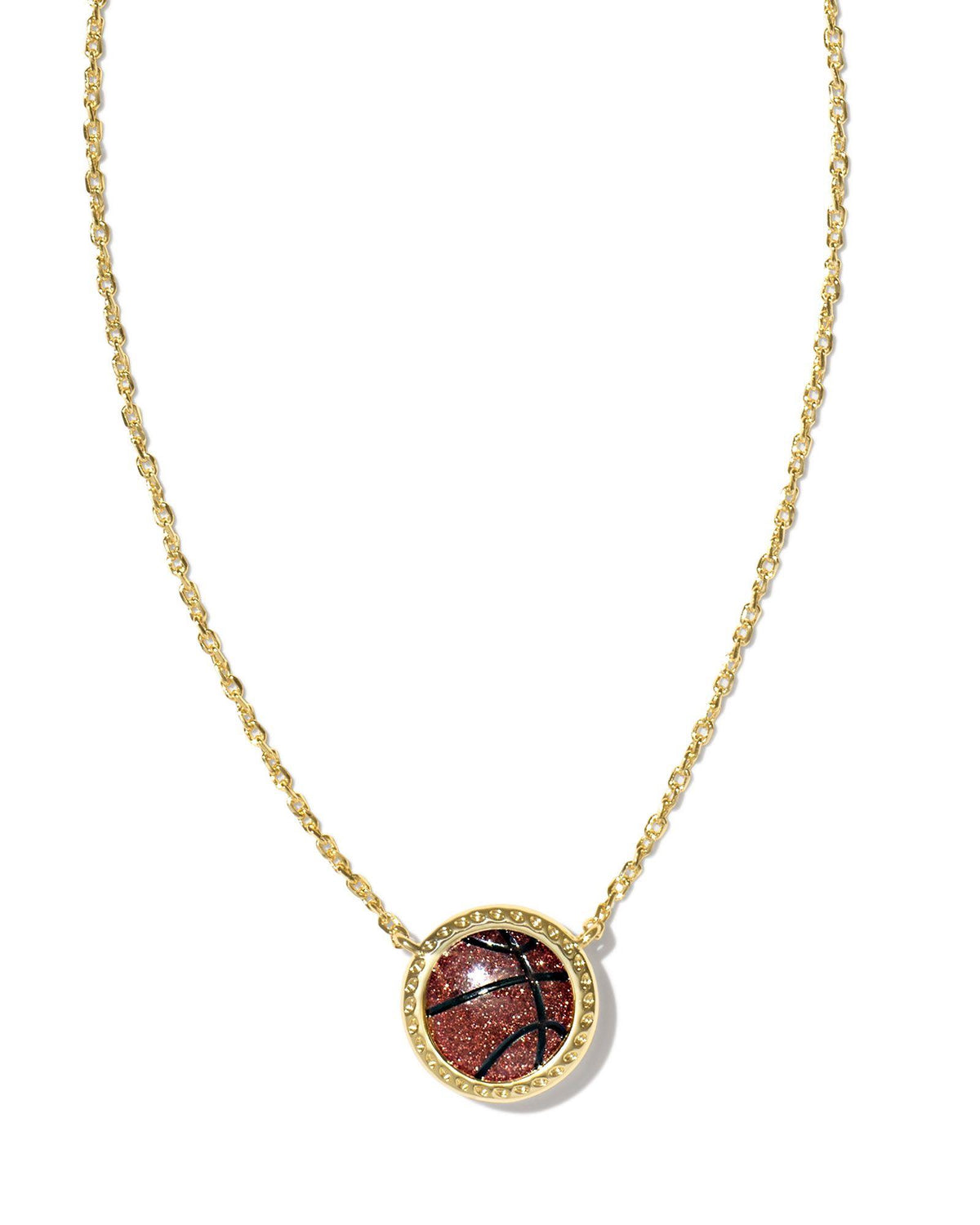 Kendra Scott Basketball Short Pendant