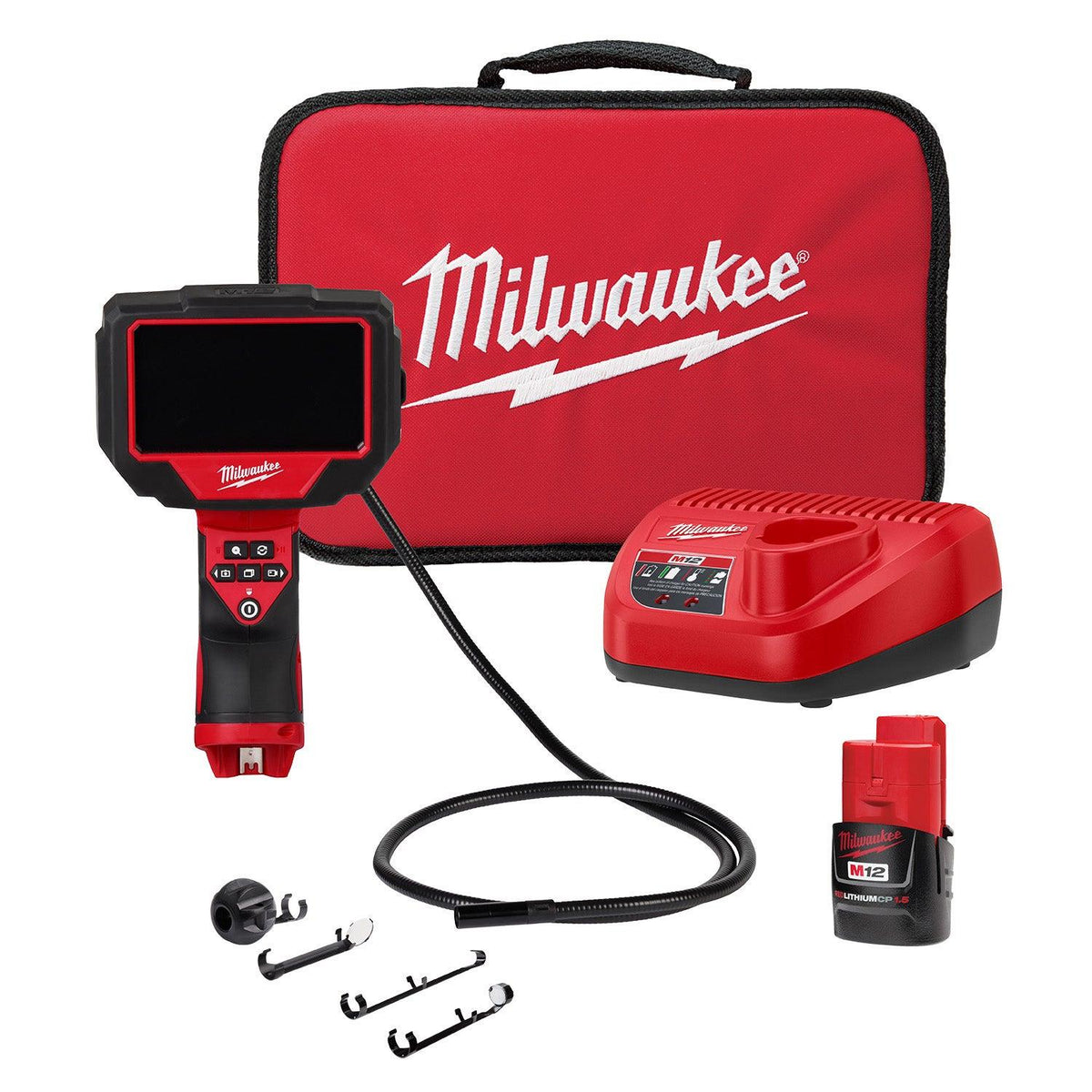 Milwaukee M12 M-Spector 360 4ft Inspection Camera Kit