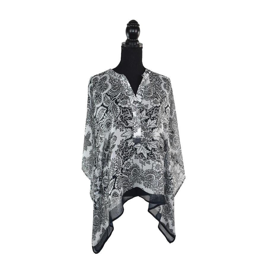 Dupatta Designs Frangilla Poncho