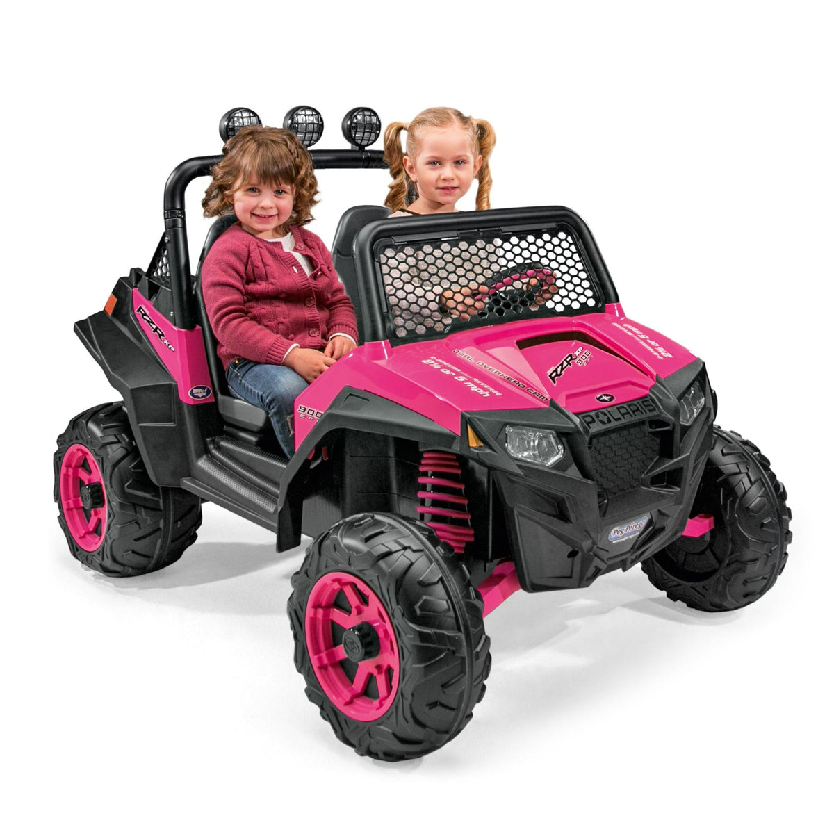 PEG Polaris RZR 900 12V Ride-On Pink