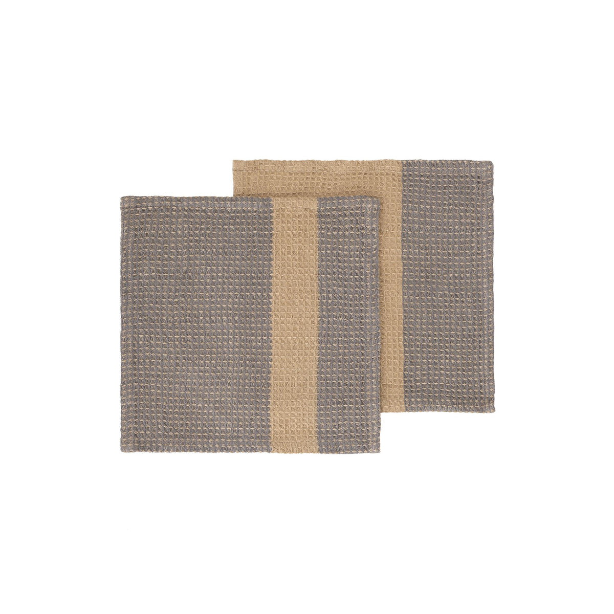 Blomus GANO Organic Cotton Waffle Dish Cloth Set of 2