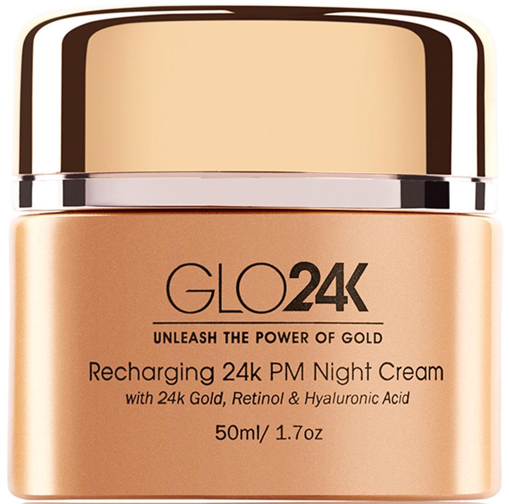 GLO24K Recharging 24k PM Night Cream Size 50ML