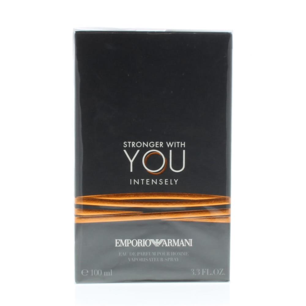 Armani Stronger w/ You Intensely Eau De Parfum Size 3.3oz
