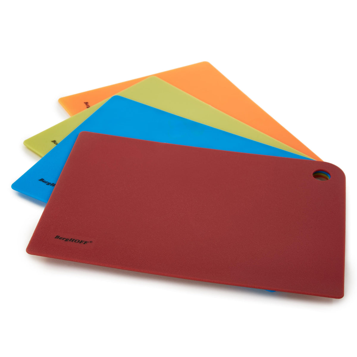 BergHOFF 4Pc Flexible PP Cutting Board Set, Multicolor