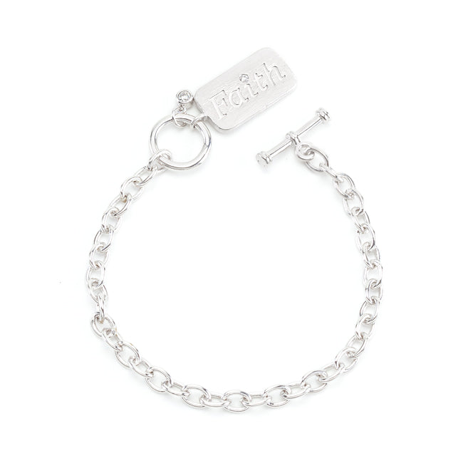 Completely Bella Have a Little Faith Charm Bracelet