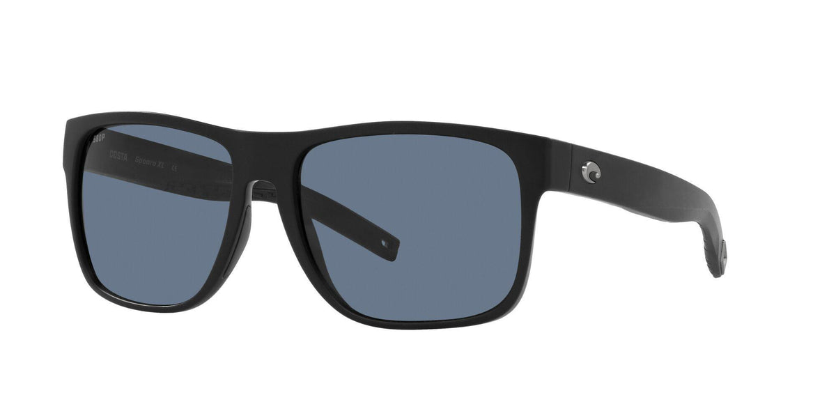 Costa Del Mar Spearo XL Sunglasses - (Frame) Matte Black; (Lens) Gray, 580P