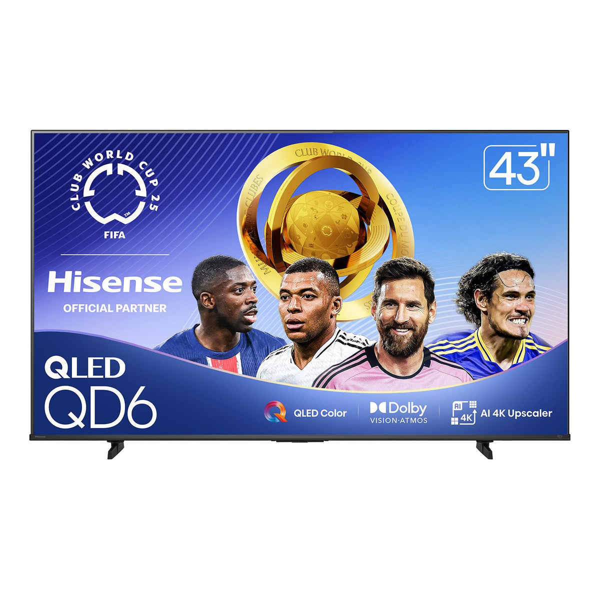 Hisense 43" QD6 Series 4K QLED Smart Fire TV