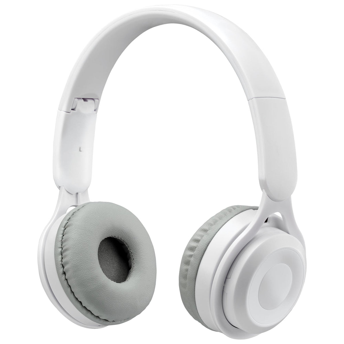 iLive Bluetooth On-Ear Headphones w/ Built-in Microphone White