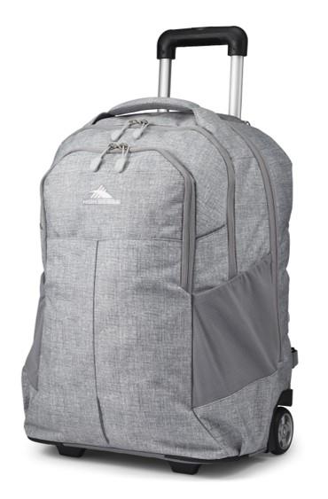 High Sierra Hs Backpacks Powerglide Pro Wheeled Backpack- SILVER HEATHER