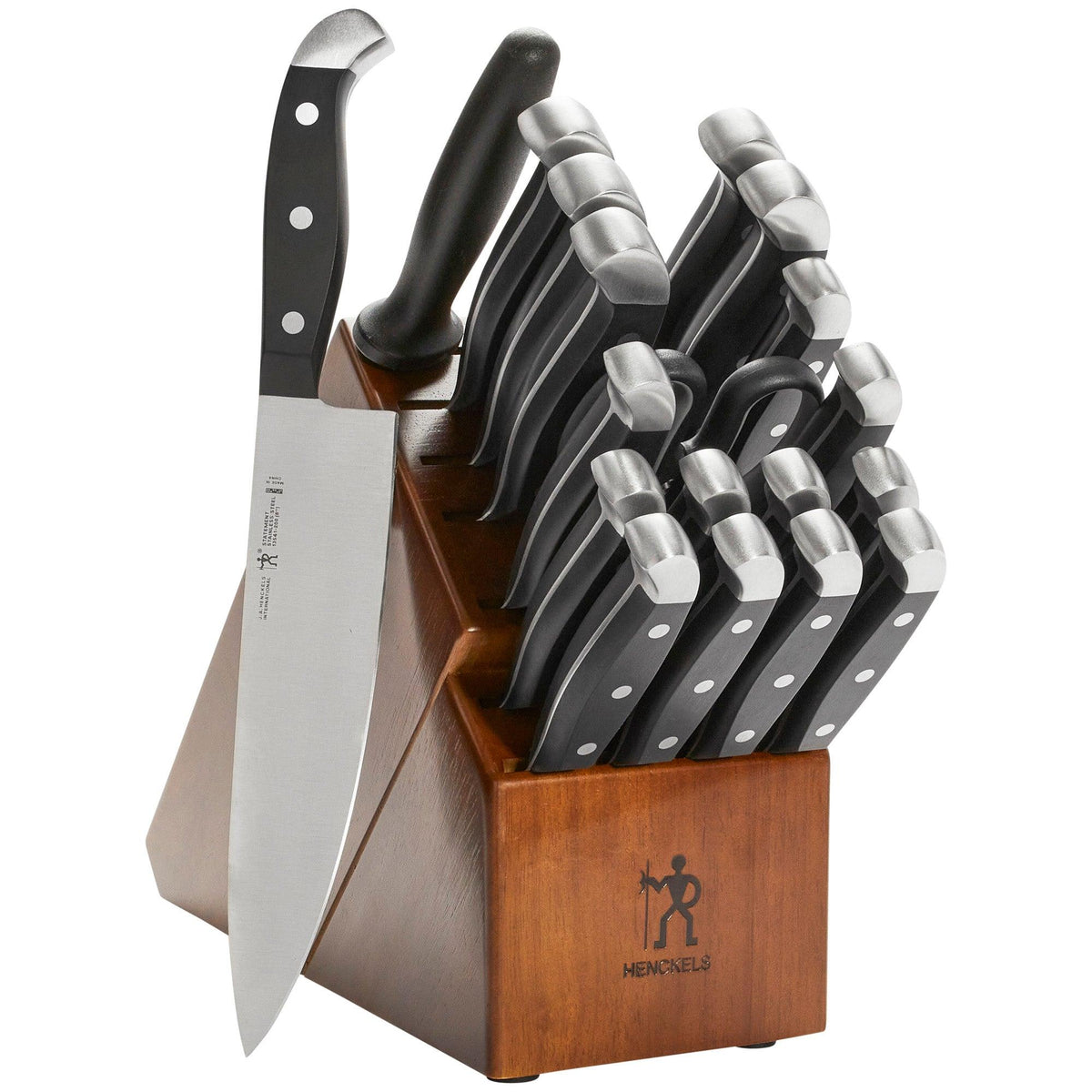 Henckels Statement 20 pc Knife Block Set Brown