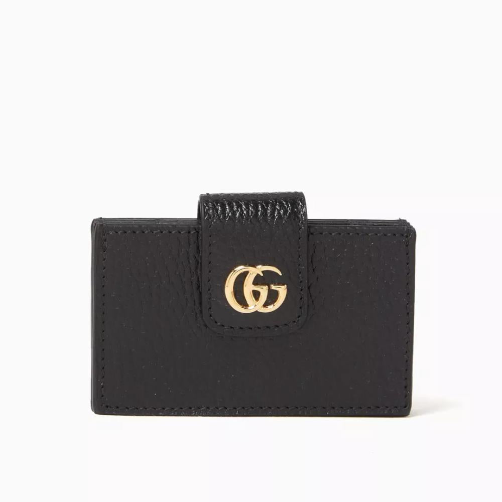 Gucci Gg Marmont Snap Button Card Case