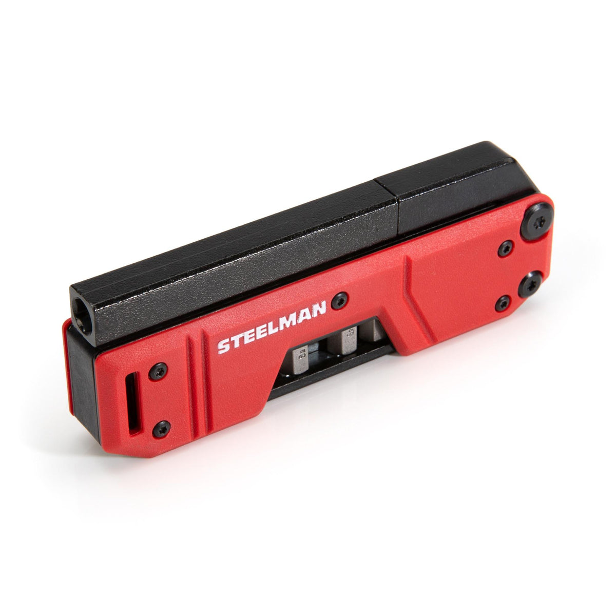 JS Products Steelman 10-In-1 Everyday Carry Folding Magnetic Pocket Screwdriver