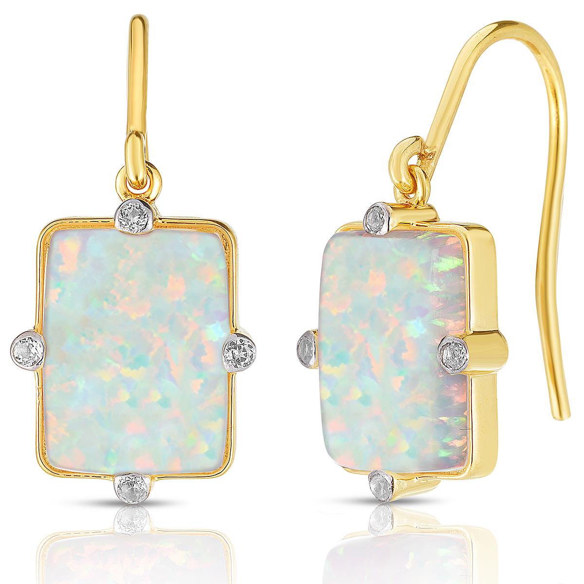 Jilco Inc Opal Earrings