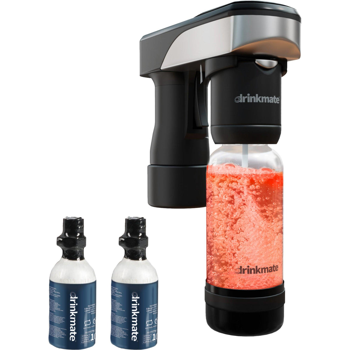 Drinkmate Portable Spritzer Machine w/ two 3oz. Cylinder