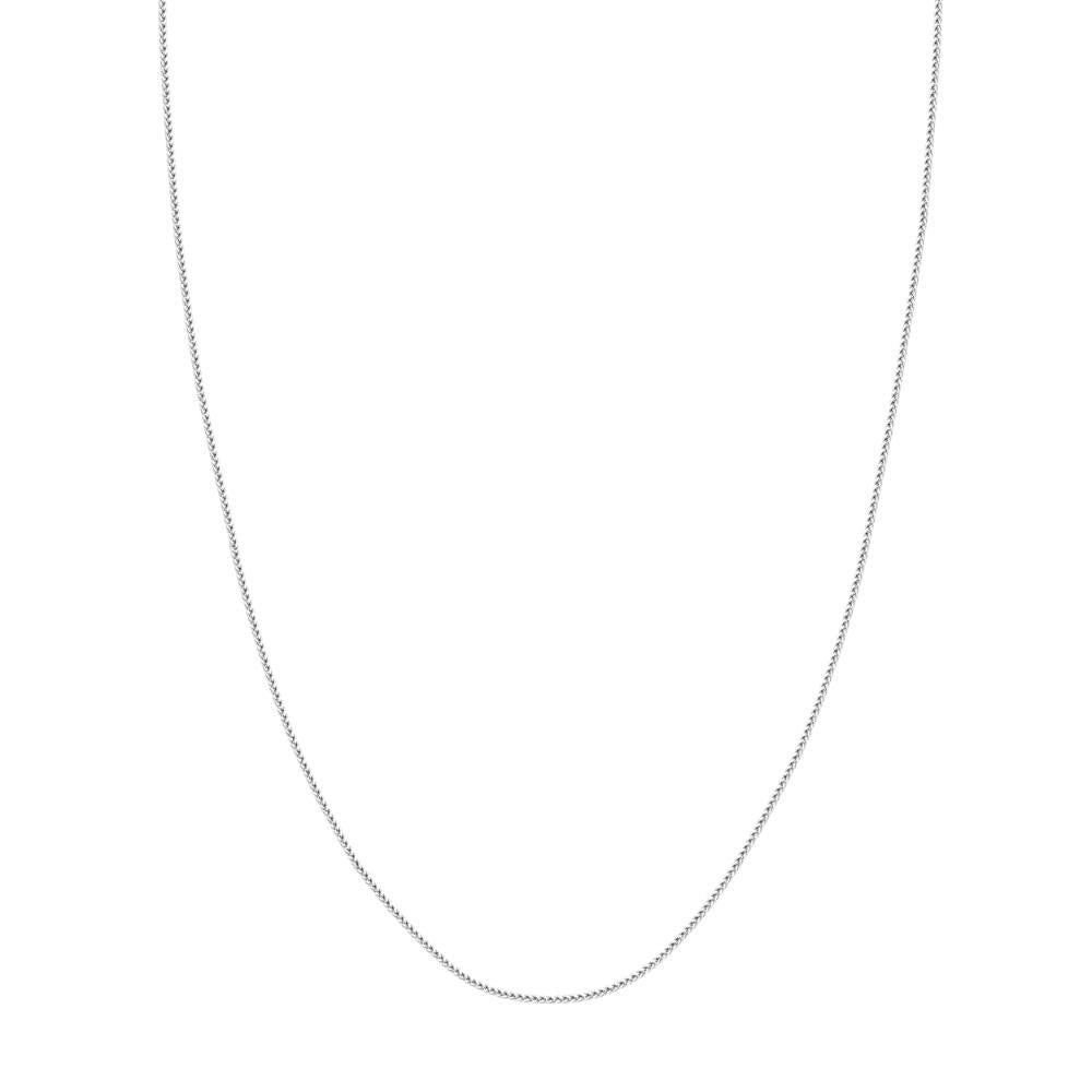 HAWLEY ST 1.75mm Square Wheat Chain 18" Necklace with Lobster Lock