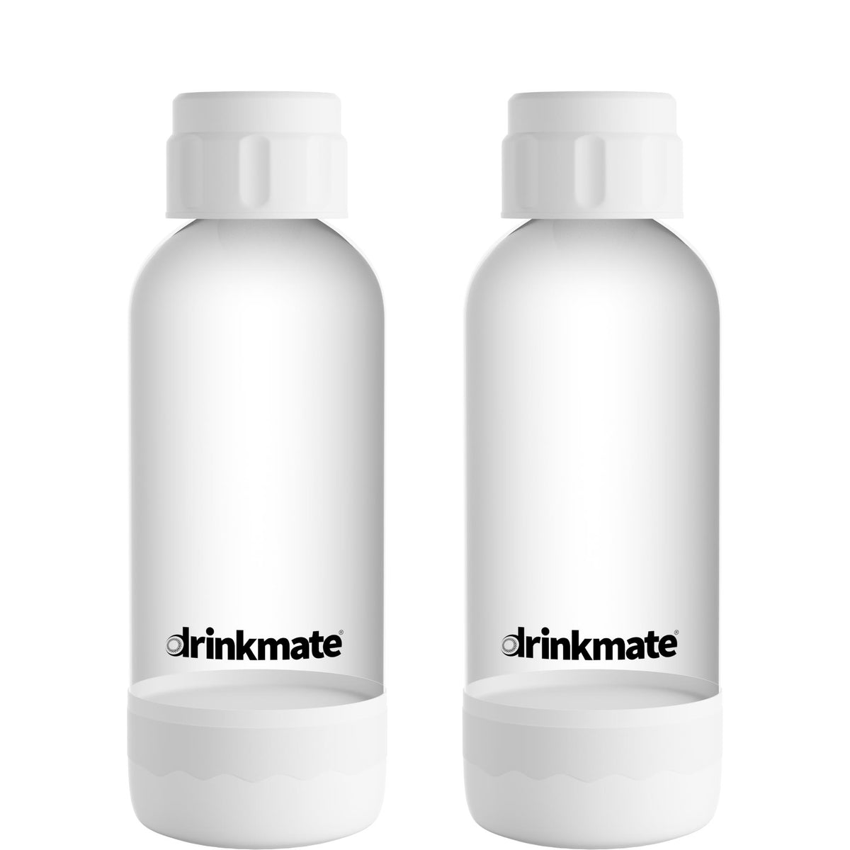 Drinkmate White 0.5L Twin-Pack of Spare Bottles