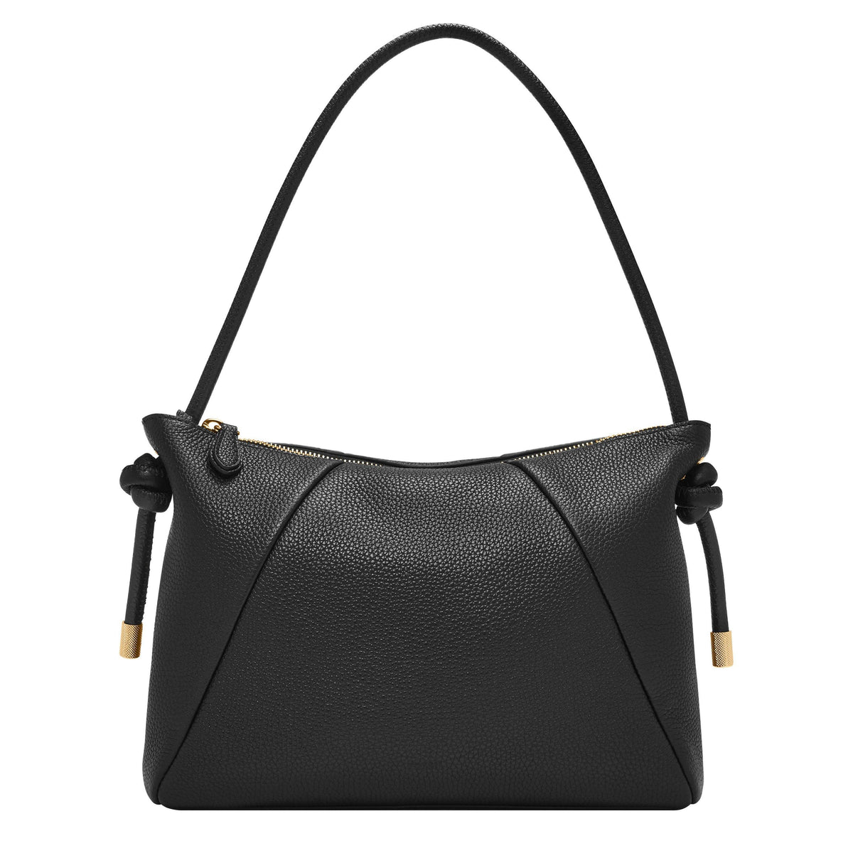 Fossil Willa Leather Shoulder Bag Black