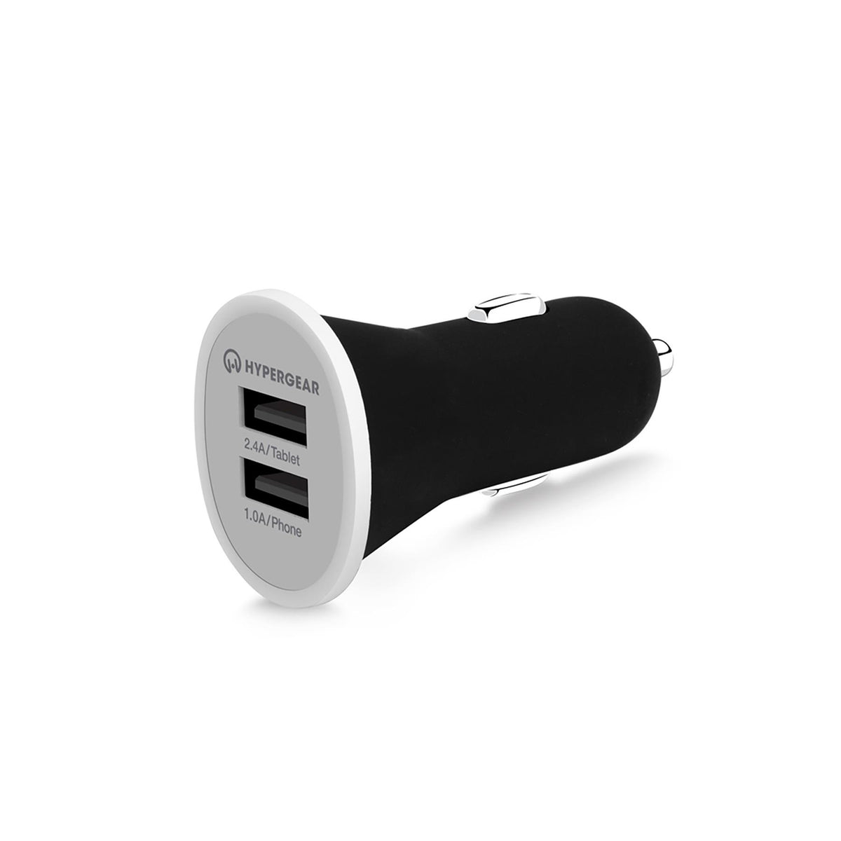 HYPERCEL HyperGear 12W Dual USB Mini Charger - Black