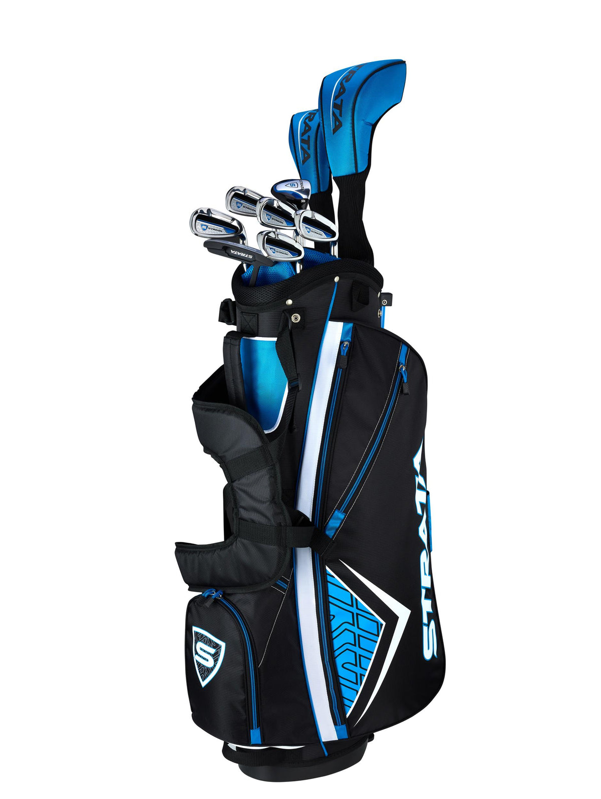Callaway Strata 12 Piece Men's Complete Set - Left Hand/Blue/Men's Flex