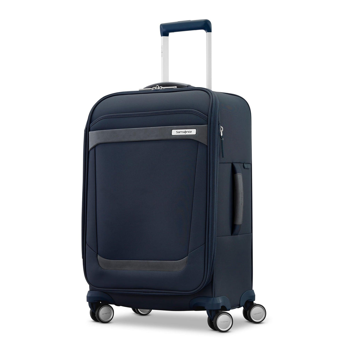 Samsonite Elevation Plus Carry-On Expandable Softside Spinner Midnight Blue