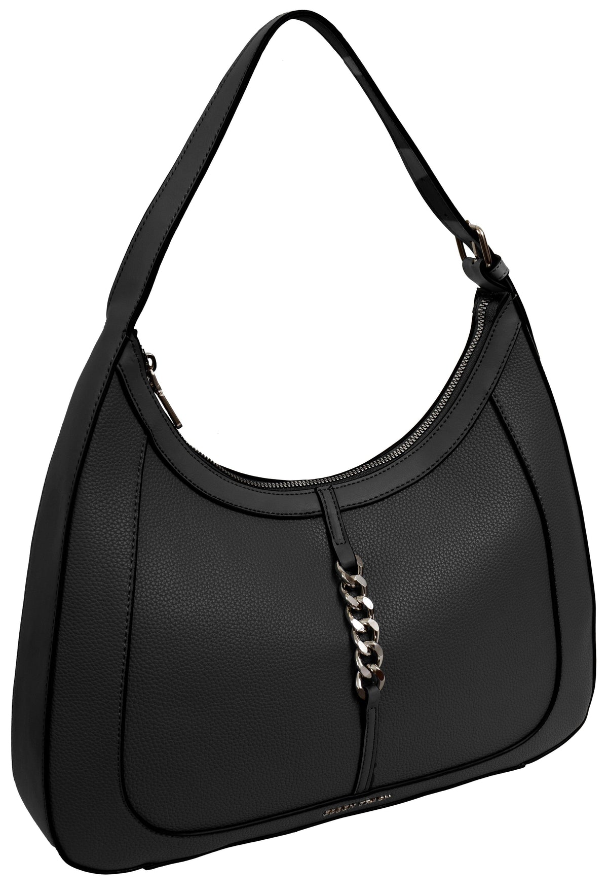 Ellen Tracy Pebble Grain Top Handle Hobo Bag Size 17"