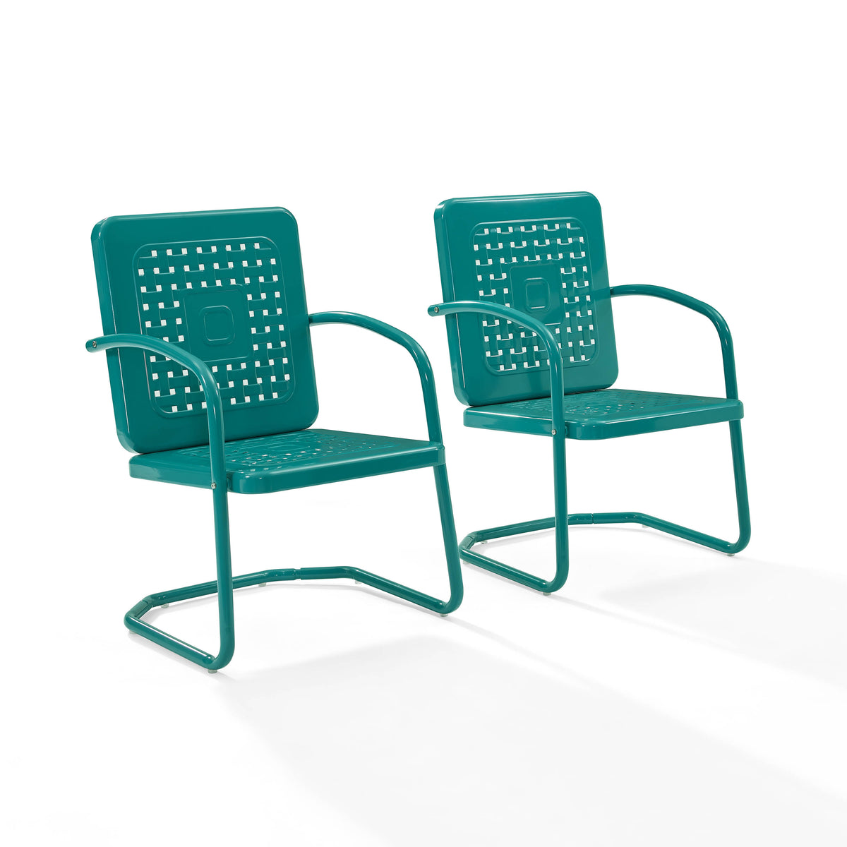 Crosley Outdoor Bates 2Pc Retro Outdoor Chair Set