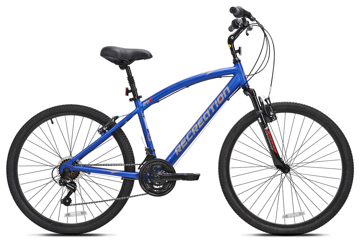 Recreation Northway Men's Comfort Bike in Blue/L