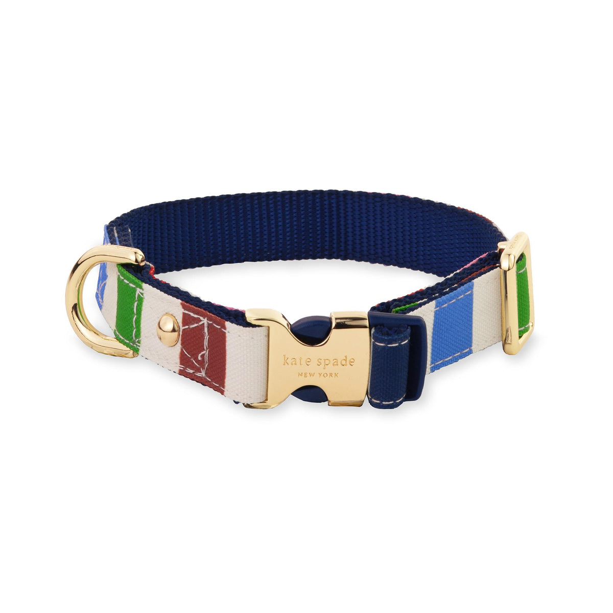 Kate Spade Small Dog Collar , Adventure Stripe