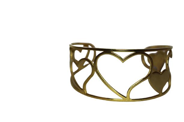 Completely Bella Heart Filled Bracelet