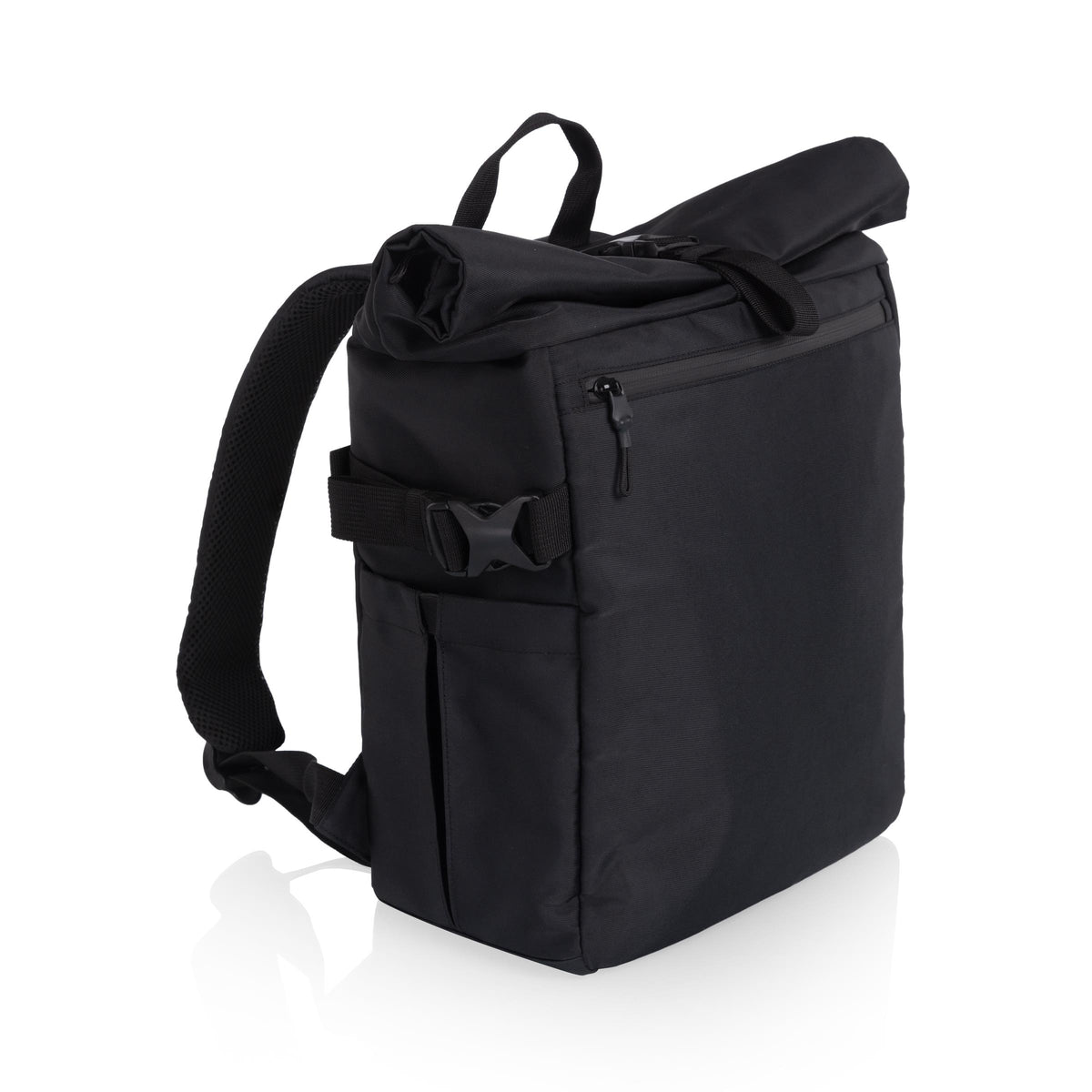 Picnic Time Tarana Roll-Top Insulated Backpack - Grey
