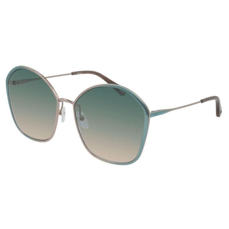 Chloe Womens Galvanic Rainbow Sunglasses-Brown