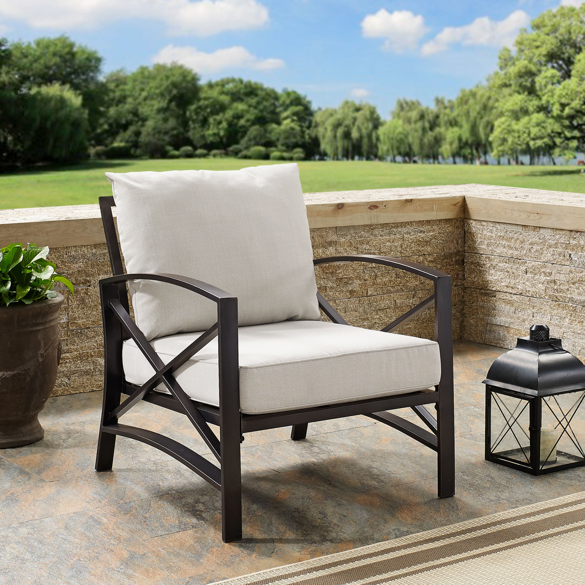 Crosley Outdoor Kaplan Outdoor Chair