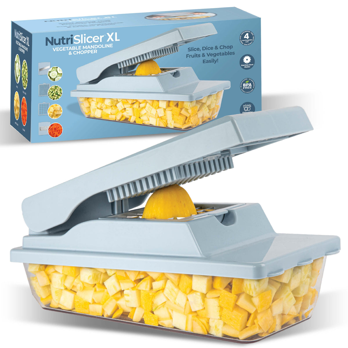 Nutri Slicer Vegetable Slicer Dicer and Chopper