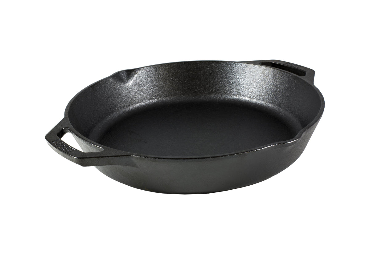 Lodge - 12-Inch Cast Iron Dual Handle Pan