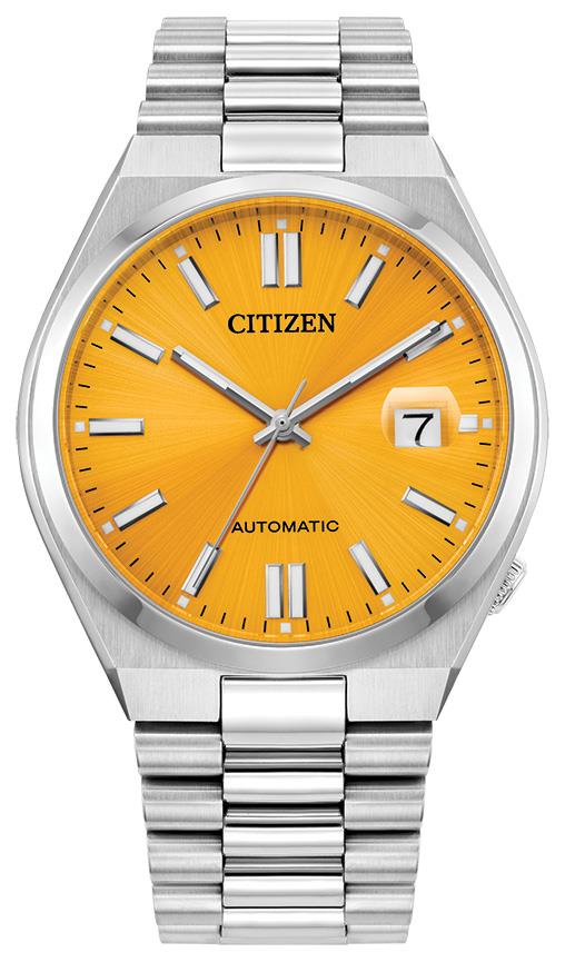 Citizen Watch Men's Tsuyosa Automatic Watch, Yellow dial